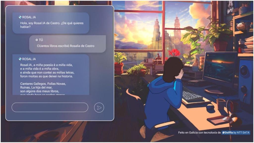 Diseñada en Galicia una IA generativa para interactuar con Rosalía de Castro