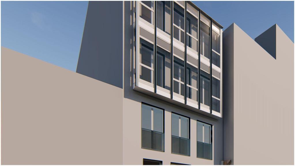 Prototipo de uno de los edificios.