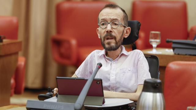 Pablo Echenique, este miércoles en la Diputación Permanente