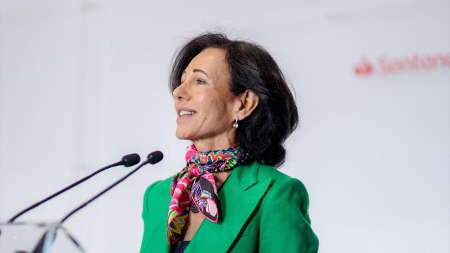 La presidenta de Banco Santander, Ana Botín