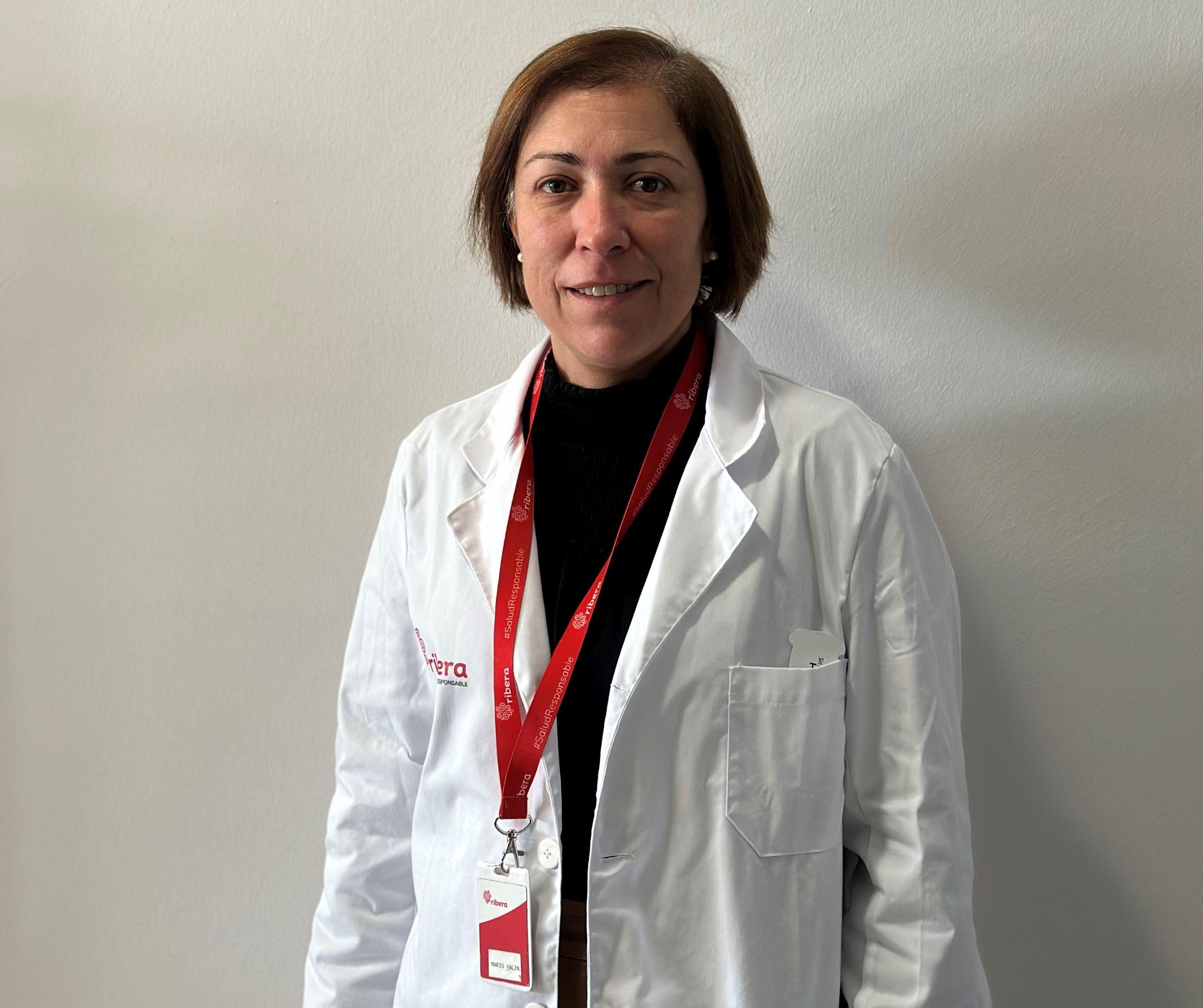 La médico rehabilitadora del hospital Ribera Juan Cardona, Morelva Piñeiro (Cedida).