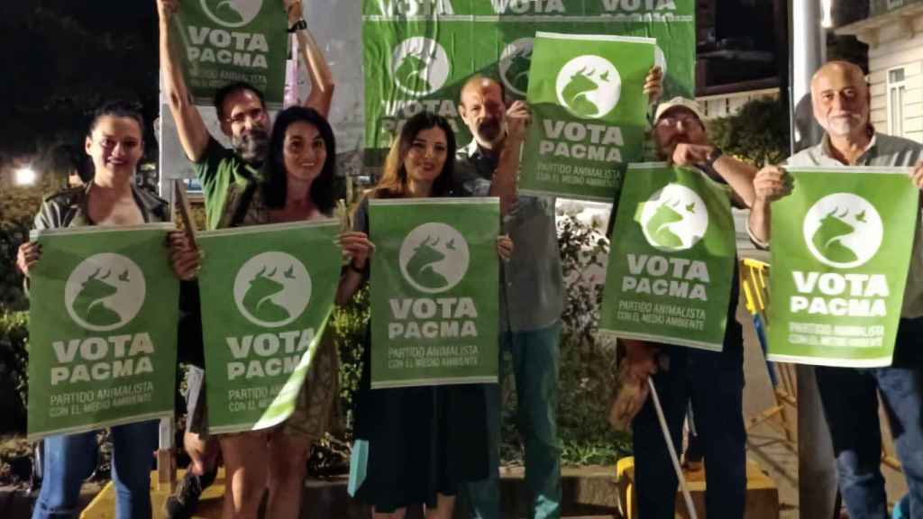 Candidatos de Pacma en Pontevedra.