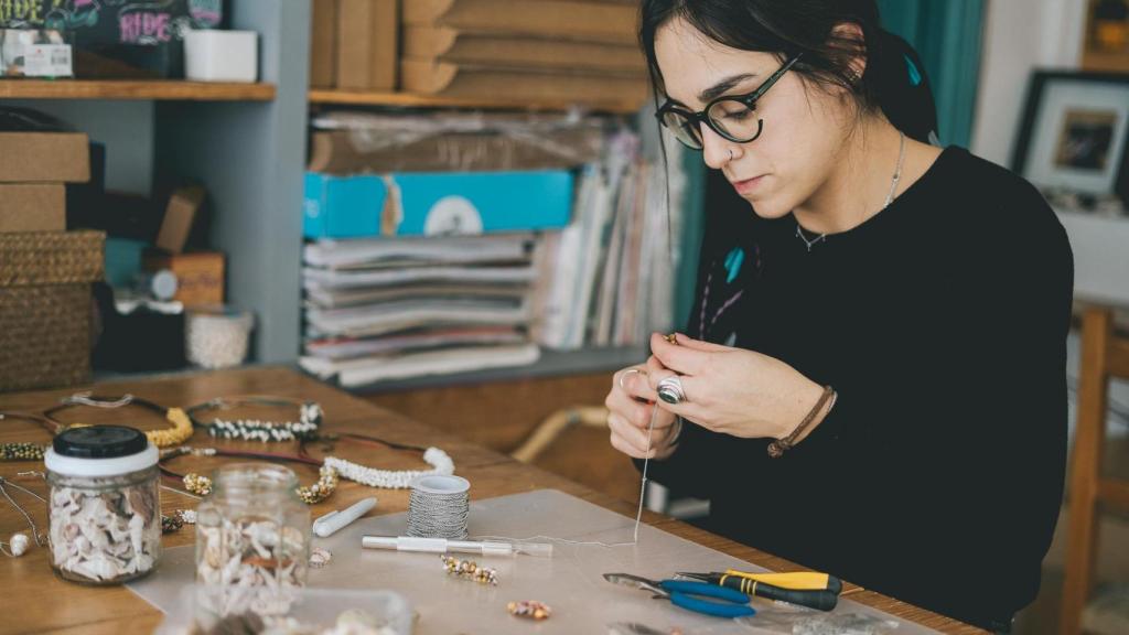 Jenny Martínez, responsable de Ruxe Design con su madre Medi López.