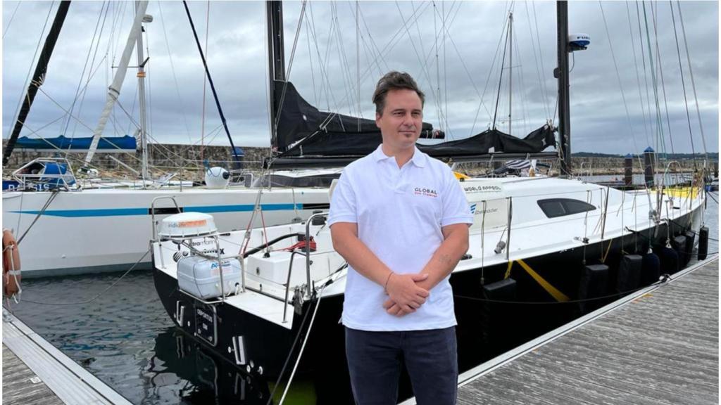 El navegante y organizador de la Global, Marco Nannini