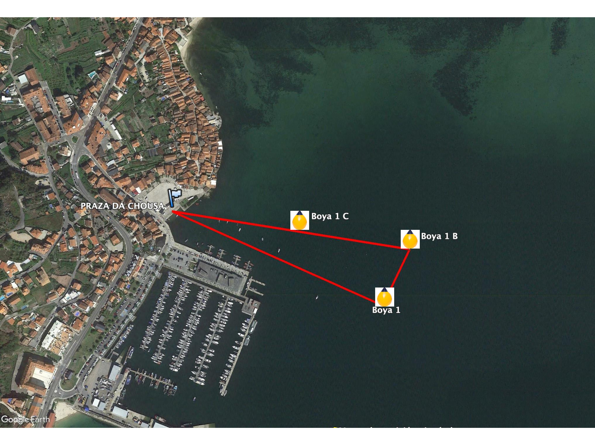 Los tres recorridos: De uno, 4,5 y seis kilómetros.