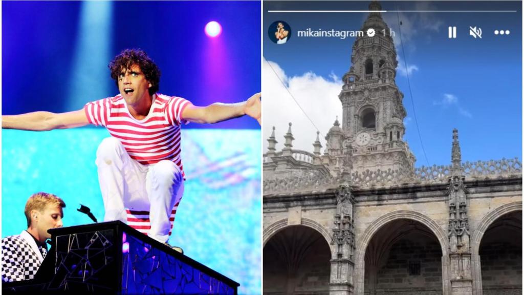 Mika y la storie de Instagram que ha subido
