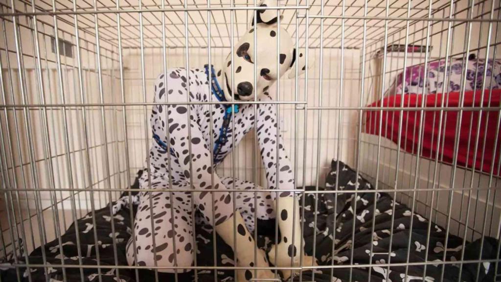 Tom Peters, un hombre británico que declaró sentirse perro en el Reino Unido