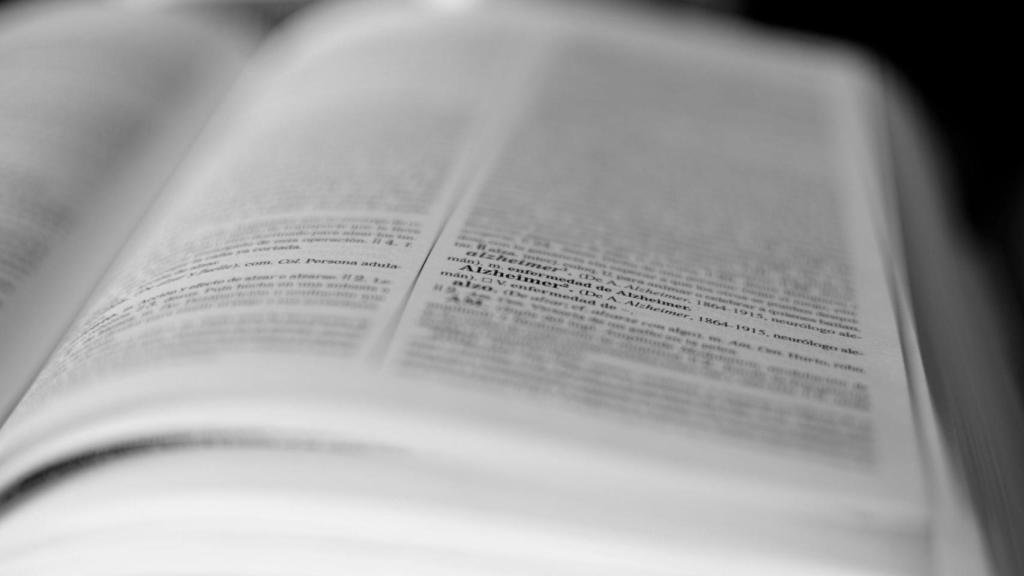 Diccionario, palabras.