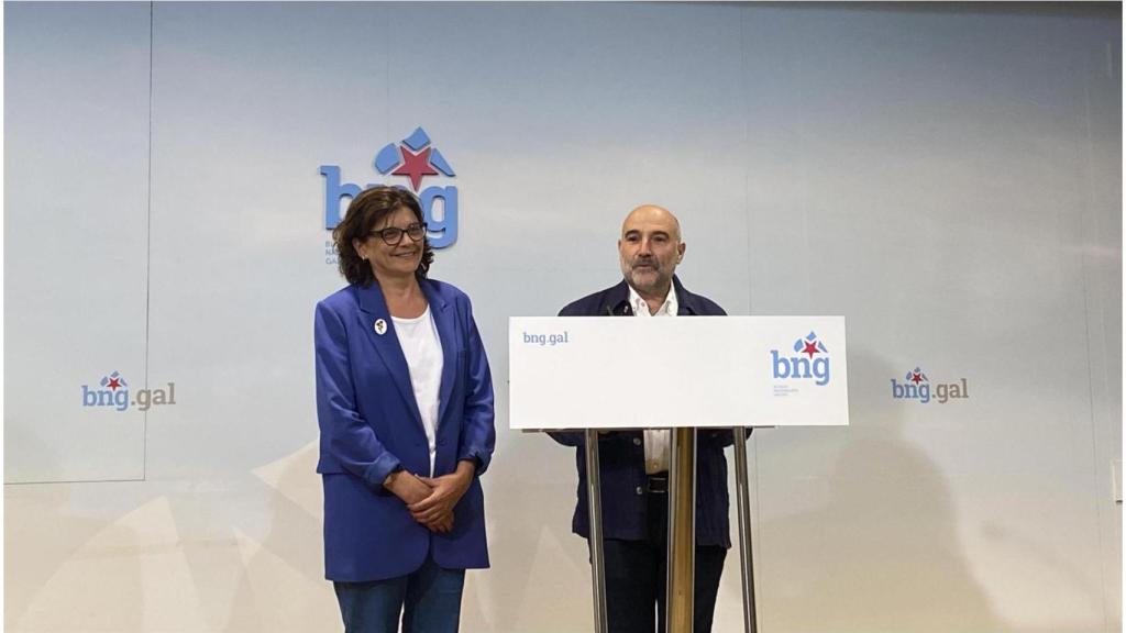 Néstor Rego y Carme da Silva.