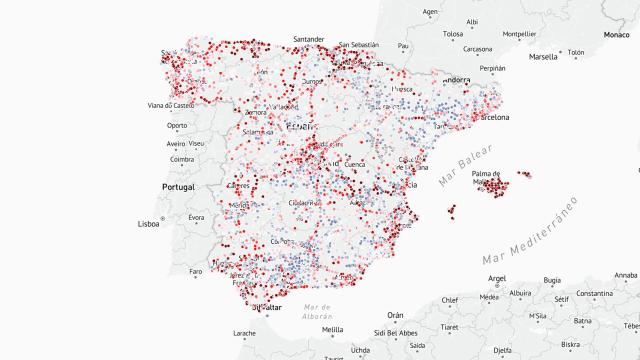 Surtidores de combustible.