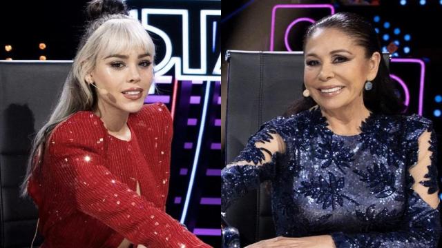 Danna Paola e Isabel Pantoja en 'Top Star'.