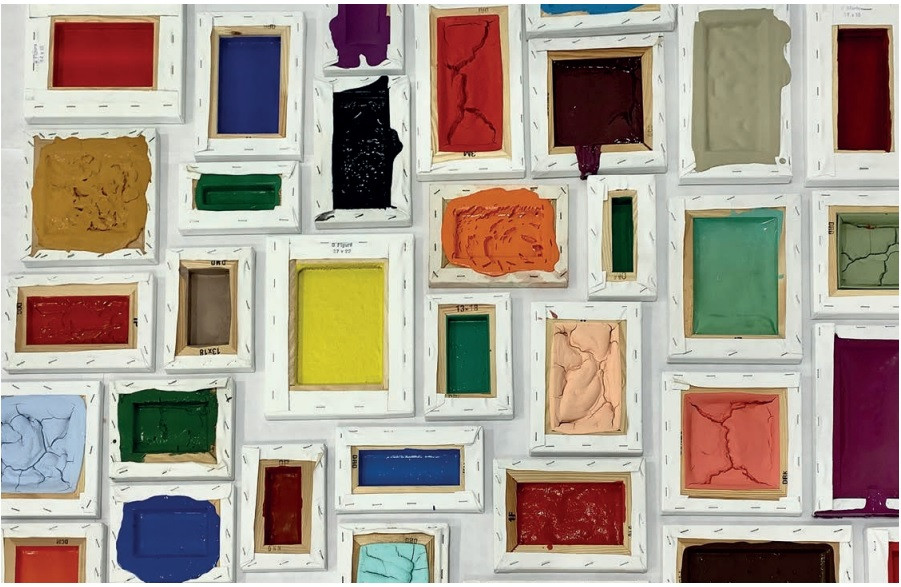 Una de las obras que se pueden contemplar en la muestra del CGAC.