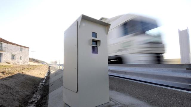 Imagen de un radar en Castilla y León.