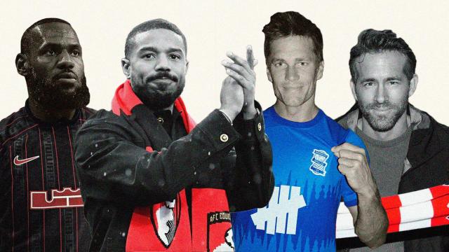 LeBron James, Michael B. Jordan, Tom Brady  y Ryan Reynolds