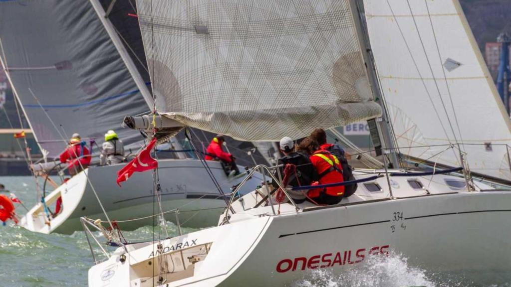 Imagen de la regata.