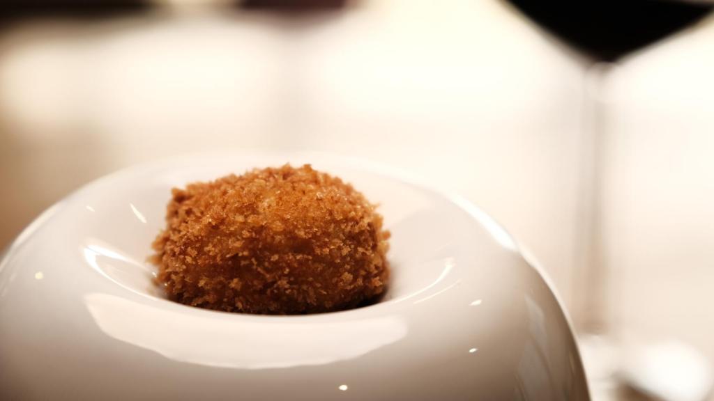 La croqueta del restaurante Epílogo.