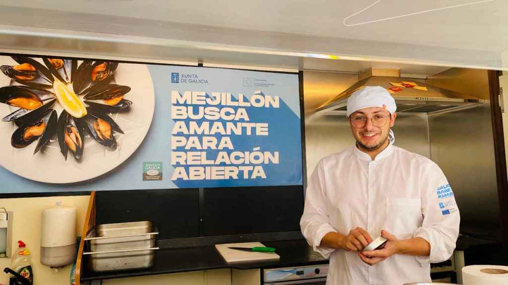Cocinero de Galicia sabe aMar en Baiona.