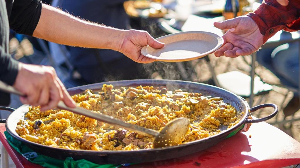 Paella popular