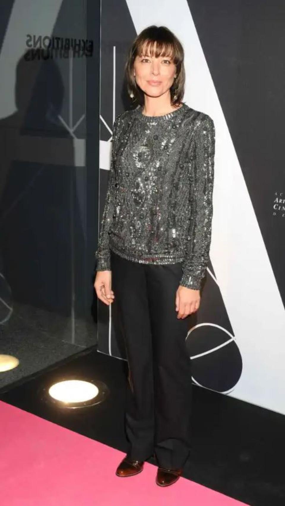 Beatriz Santana durante la concesión de las Medallas de Oro de la academia de cine en 2008.