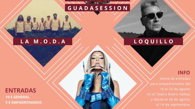 Cartel conciertos Ferias de Guadalajara