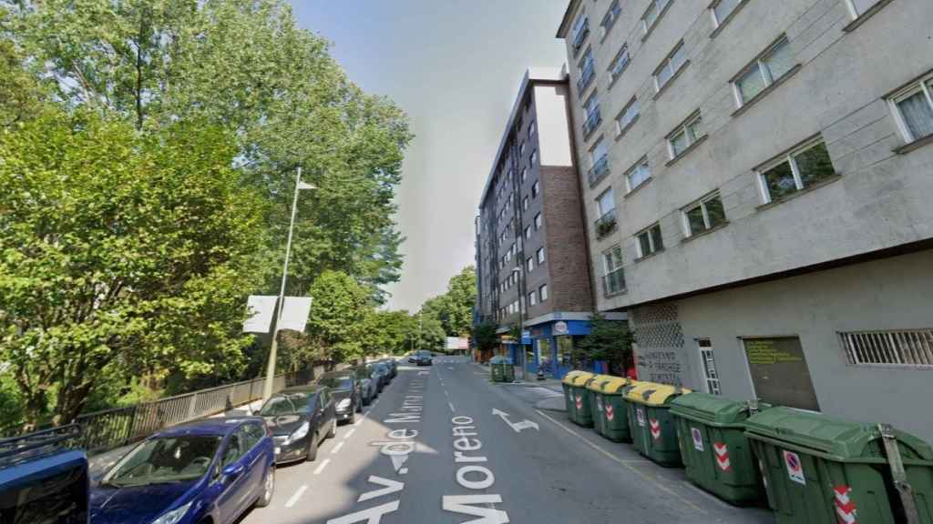 Avenida María Victoria Moreno, en Pontevedra.