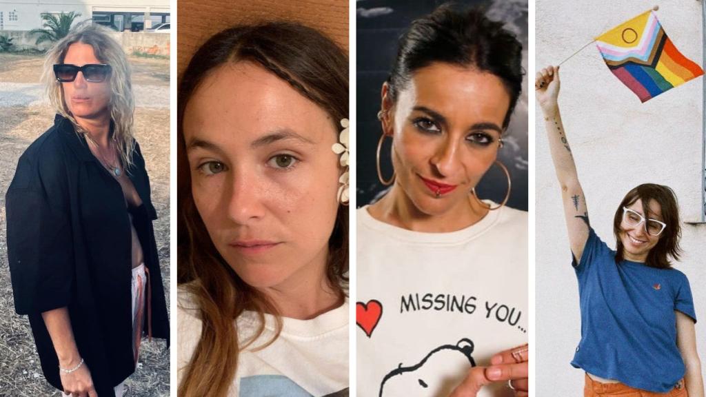 Algunas de las cantantes mencionadas por Amaral.