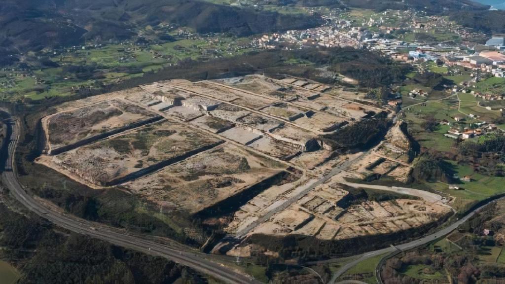 Polígono de Morás, en Arteixo