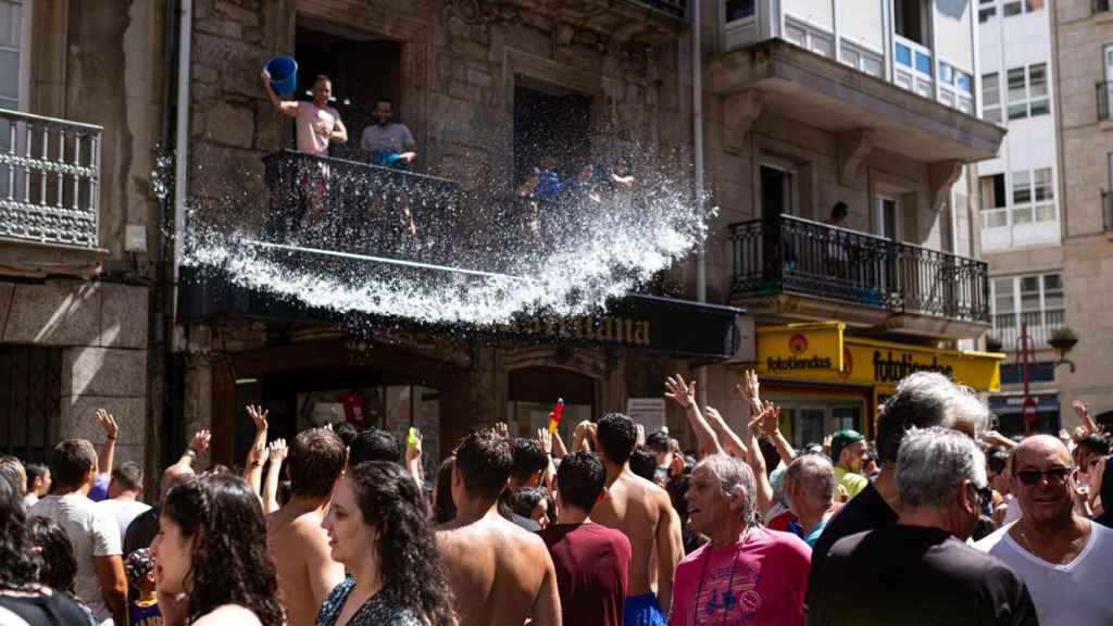 Fiesta del Agua de Vilagarcía en 2023.