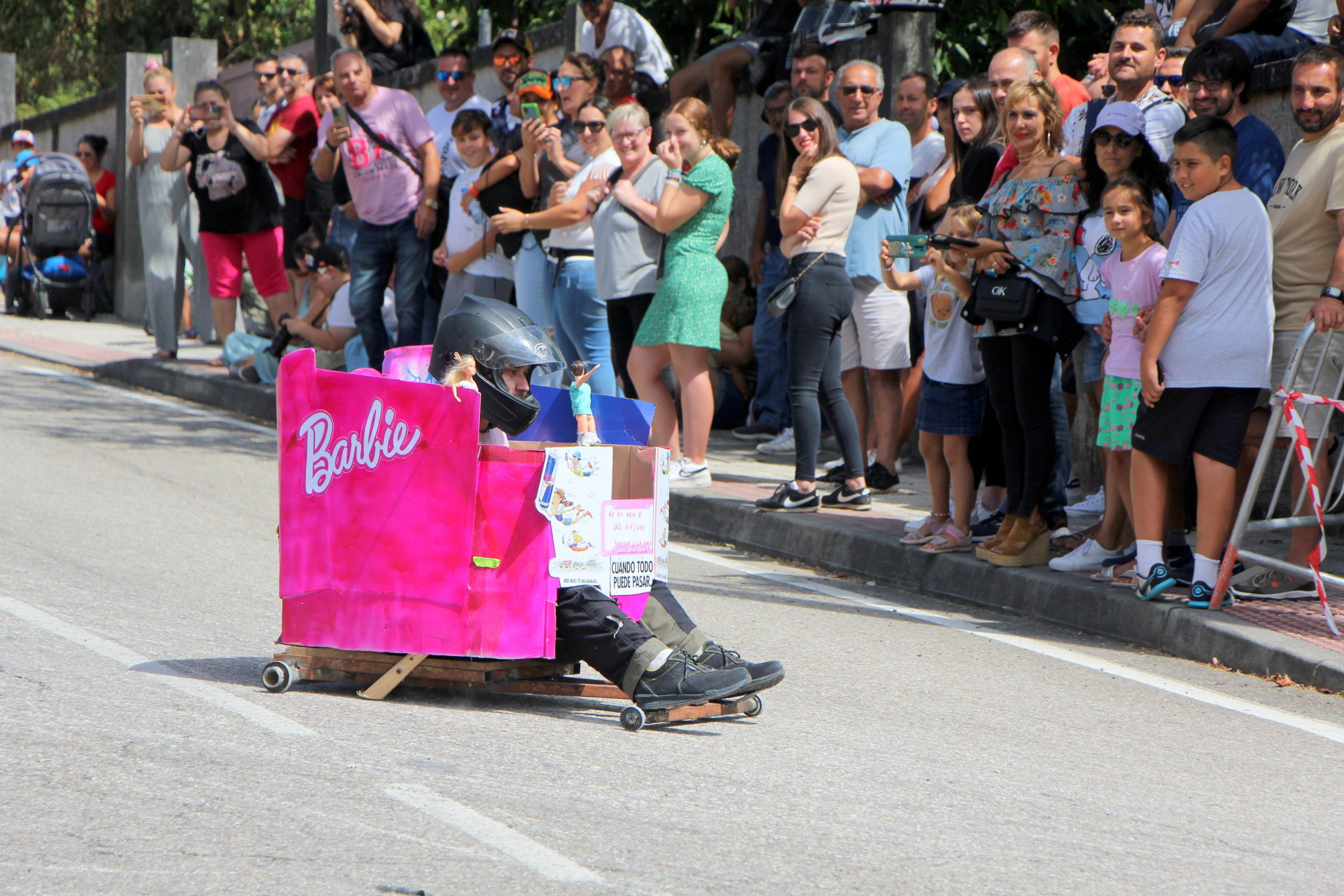‘Barbie’, Premio al carro más rudimentario.