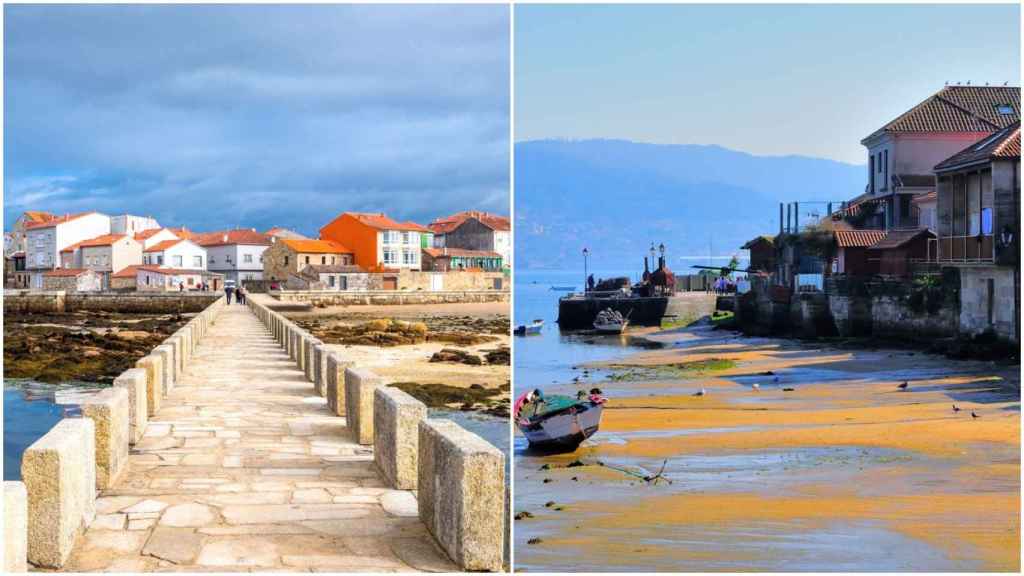 Cambados y Combarro.