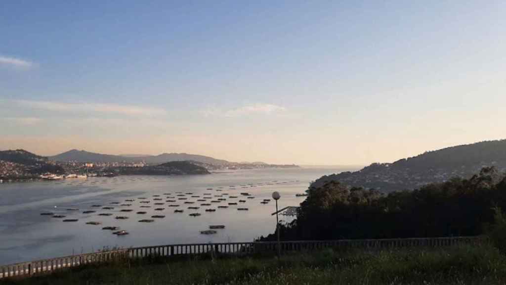 Mirador de A Fontenla, en Domaio (Pontevedra).