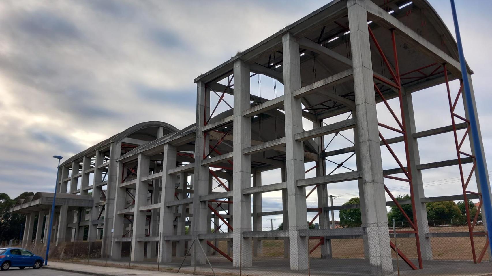 La fábrica Cros en O Burgo, un icono de Culleredo (A Coruña).