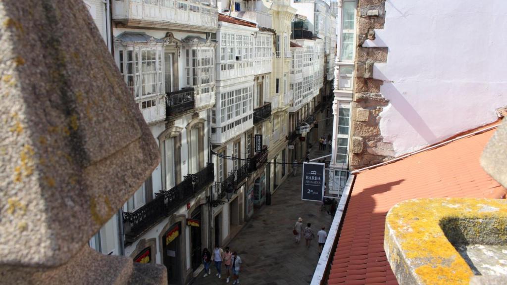 La calle Real desde el Cine París