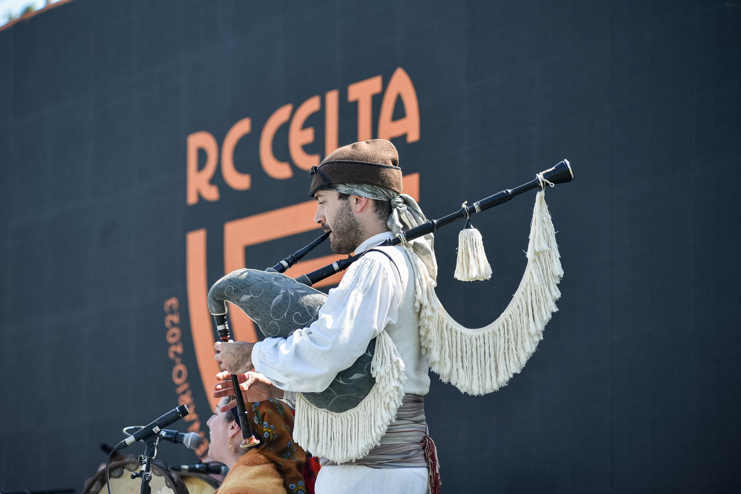 Imágenes del acto de aniversario en Mos cedidas por el Real Club Celta.