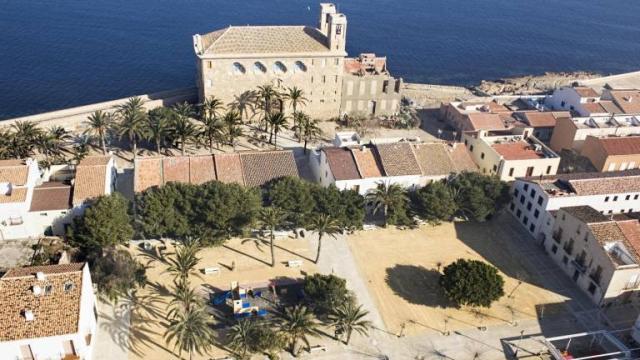 La zona habilitada por el Ayuntamiento.