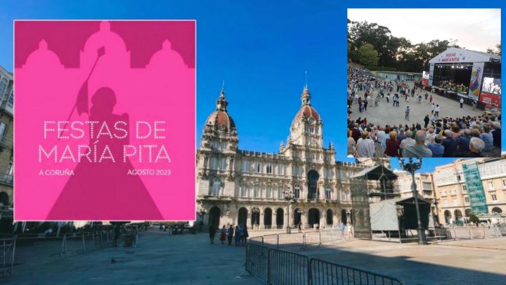 Comienza la Romería de Santa Margarita por las Fiestas de María Pita