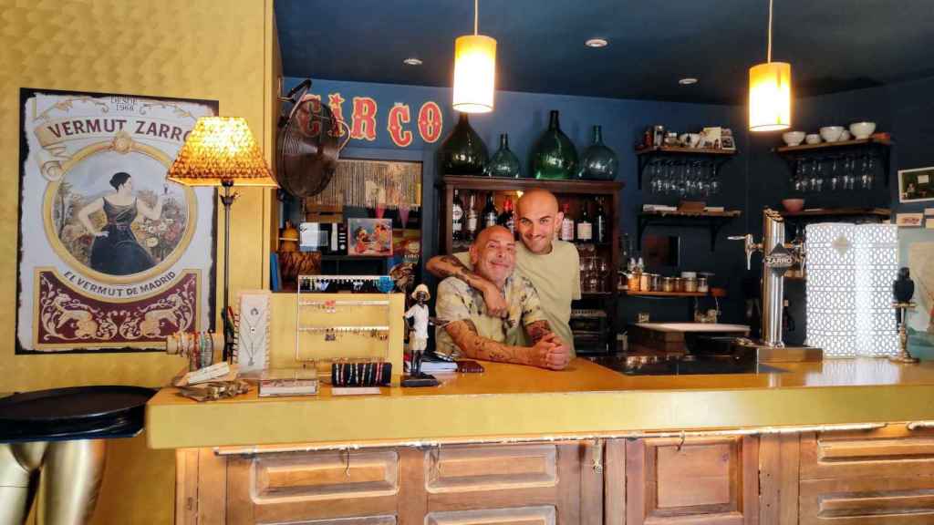 Juan Martínez y Carlos Prado, propietarios de Volver.