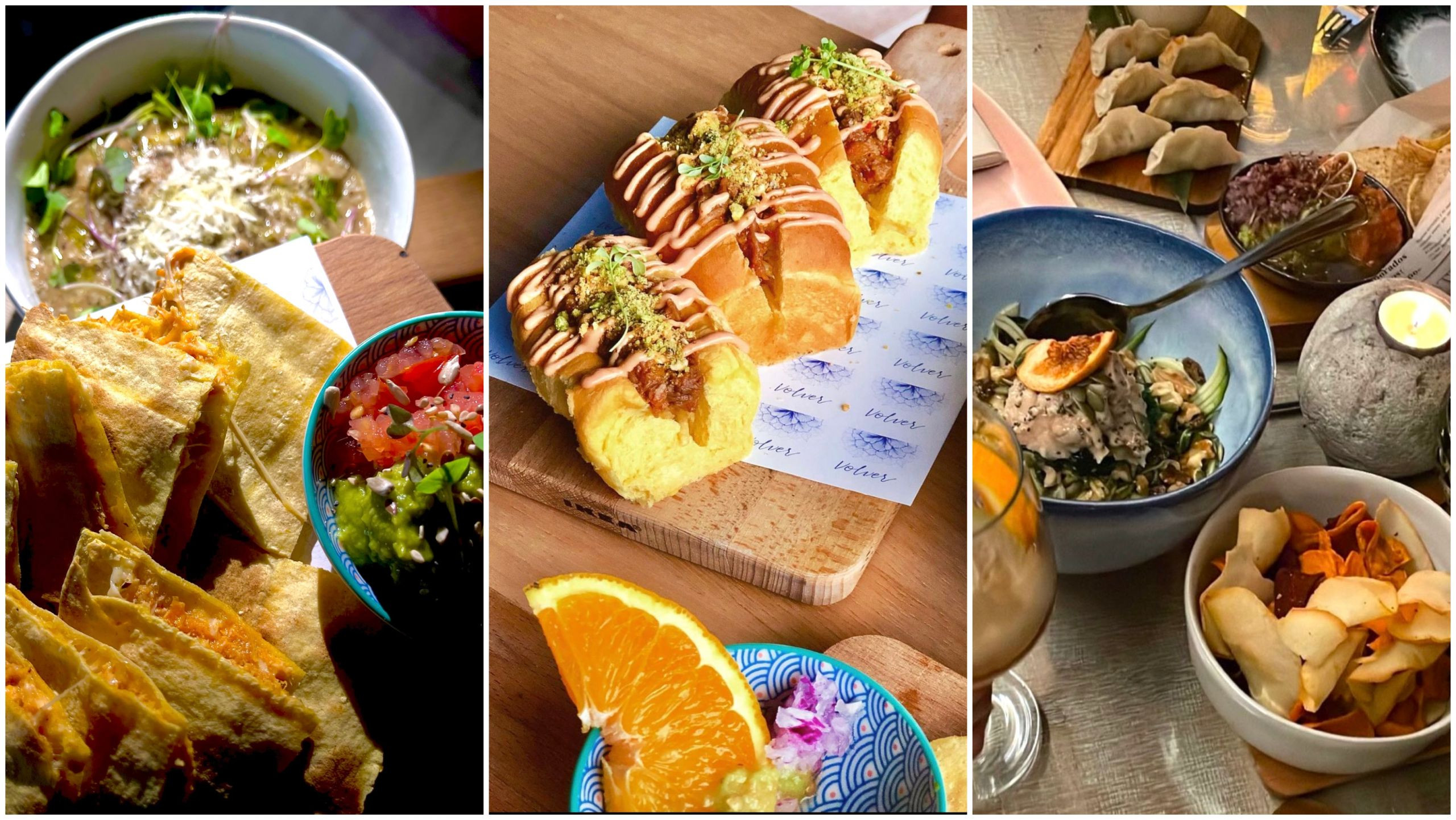 Diferentes platos de Volver. Foto: Cedida