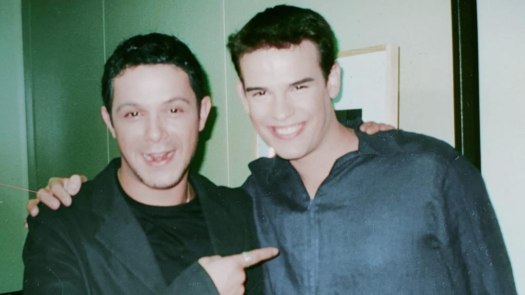 Alejandro Sanz y Raúl Fuentes en una imagen de archivo