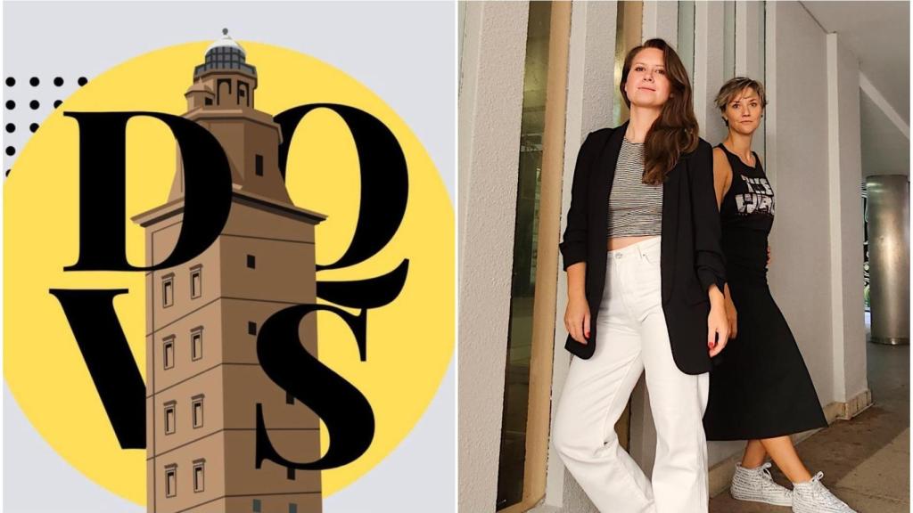 Dasha y Natasha creadoras del proyecto ‘De quen ves sendo?’