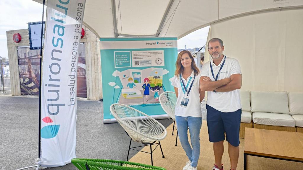 Quironsalud cuida de la salud de los tripulantes de la Tall Ships Race de A Coruña
