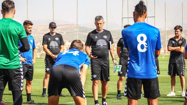 El Intercity en uno de sus entrenamientos.