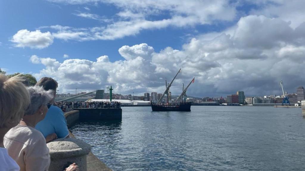 Despedida de las embarcaciones participantes en la Tall Ships Races