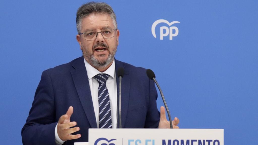 Juan Antonio Moreno Moya, viceportavoz del PP en las Cortes de Castilla-La Mancha.
