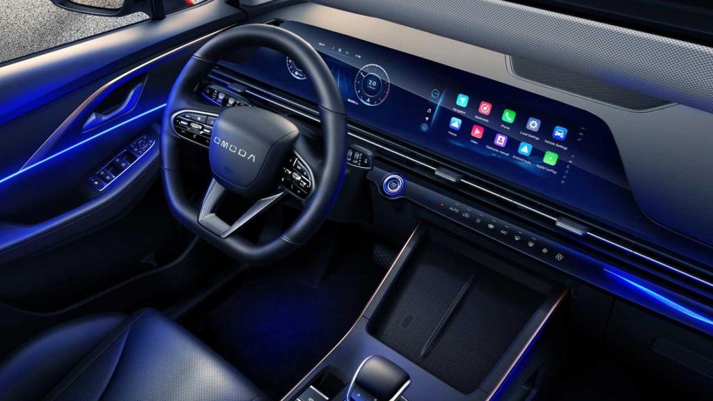 Interior del Omoda C5.