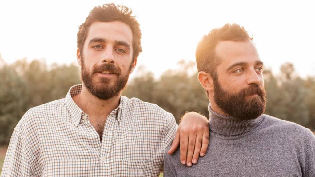 Jaime y Marcos, hijos de José Manuel Soto.