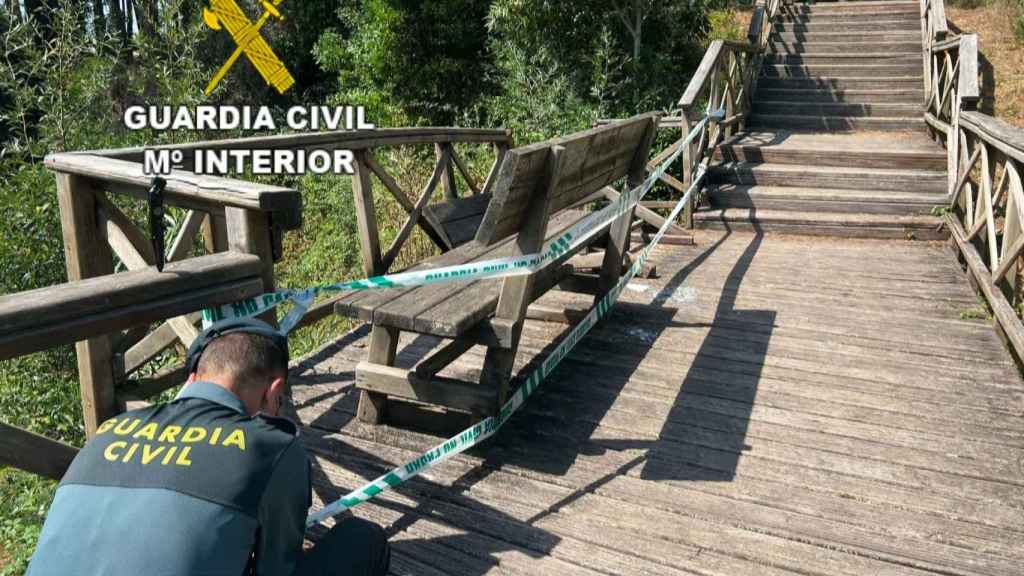 Resultado de los actos vandálicos de los menores.