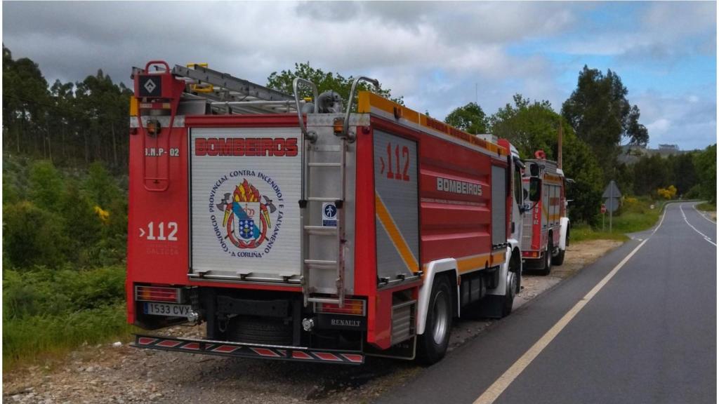 Imagen de archivo de los bomberos del parque comarcal