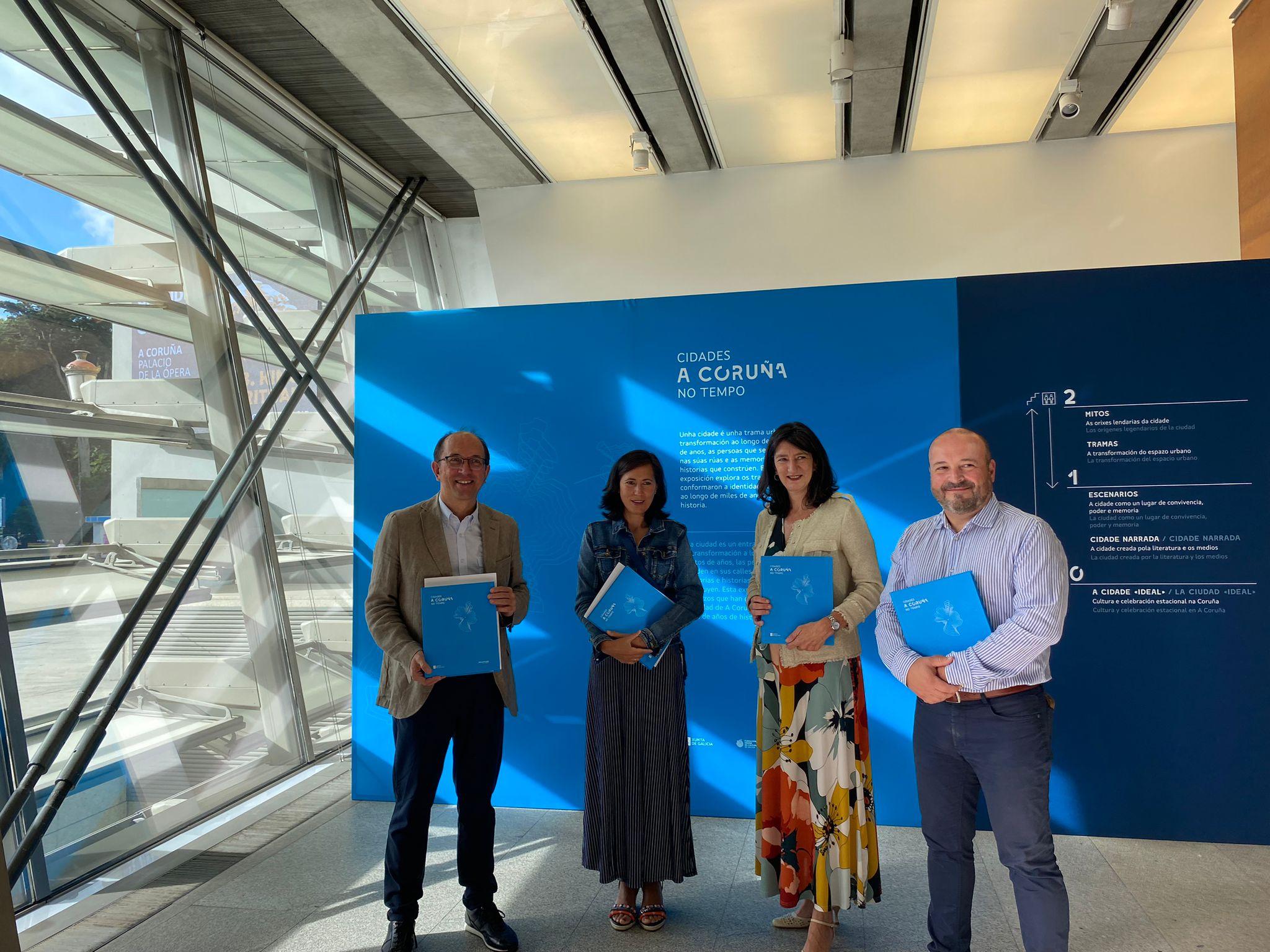 Presentación del catálogo de la exposición ‘A Coruña no tempo’