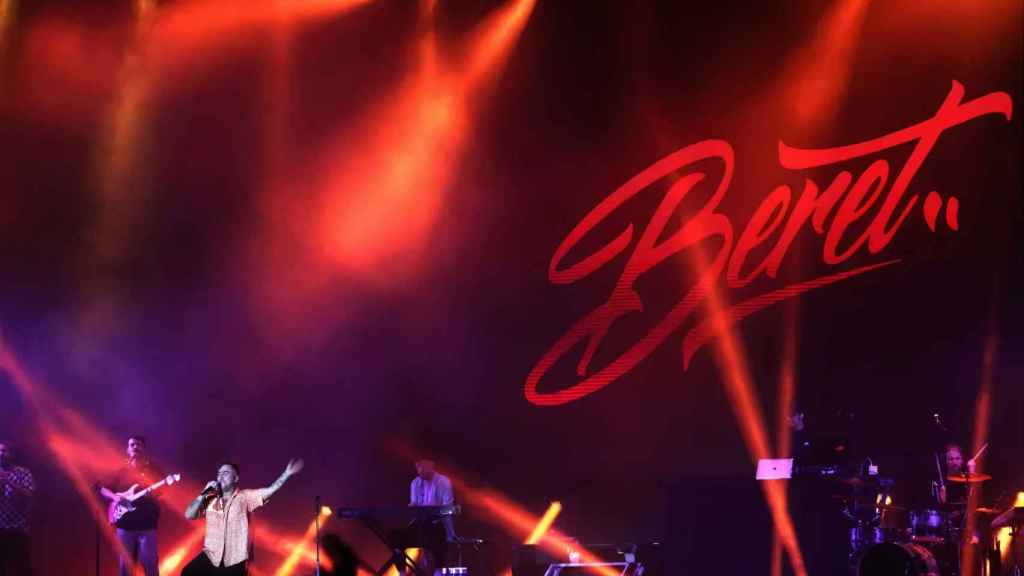 Beret en el auditorio de Castrelos, en Vigo.